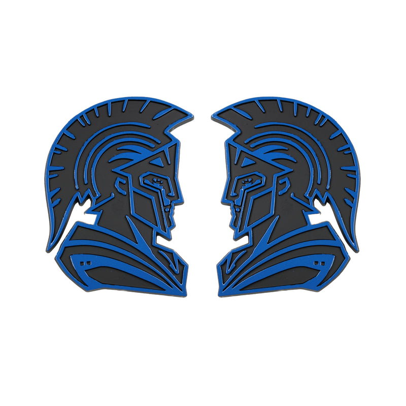 Spartan Emblem - Left and Right - Blue