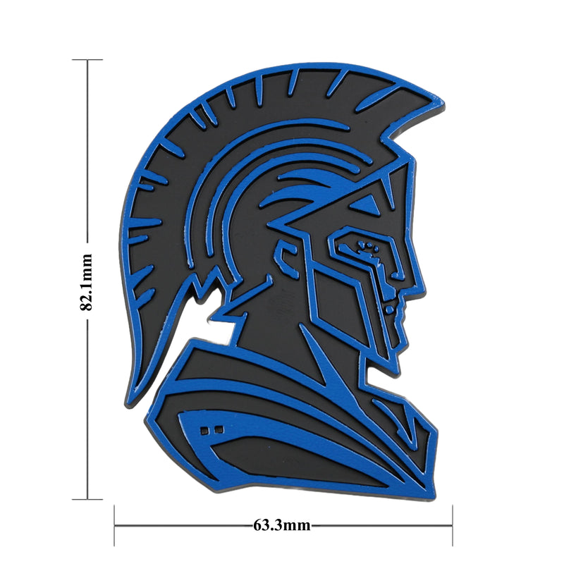 Spartan Emblem - Left and Right - Blue