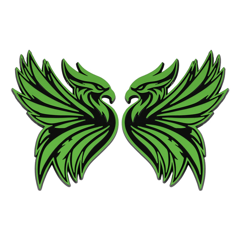 Phoenix Emblem - Left and Right - Green