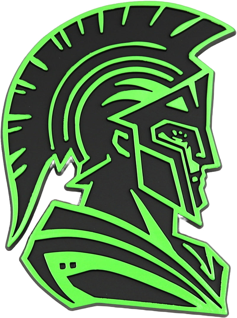 Spartan Emblem - Left and Right - Green