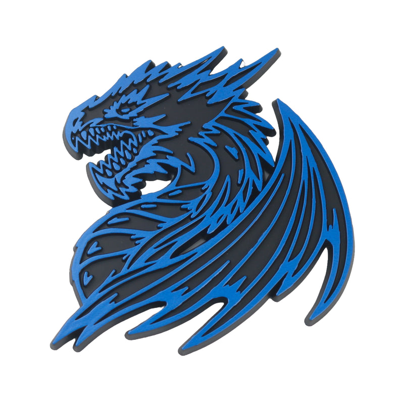 Dragon Emblem - Left and Right - Blue