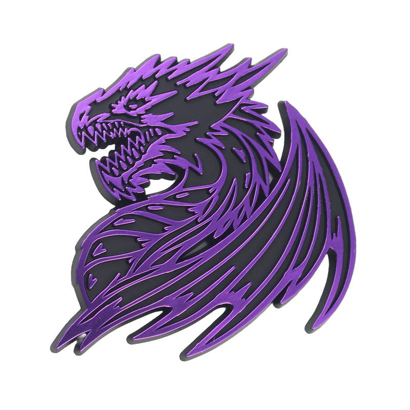 Dragon Emblem - Left and Right - Purple