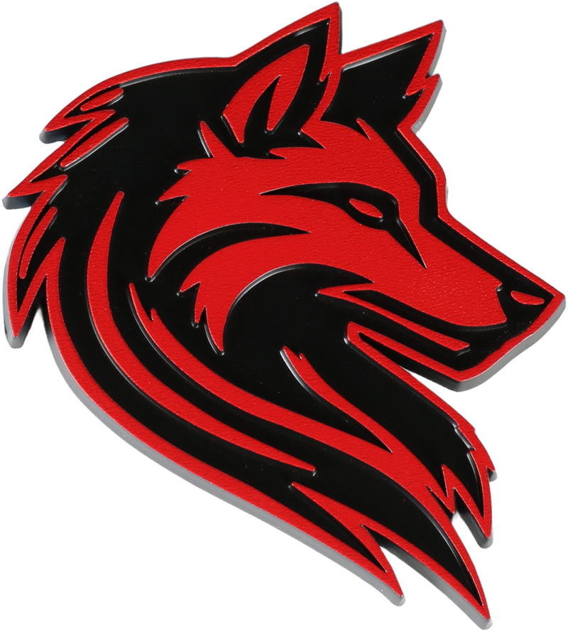 Wolf Emblem - Left and Right - Red