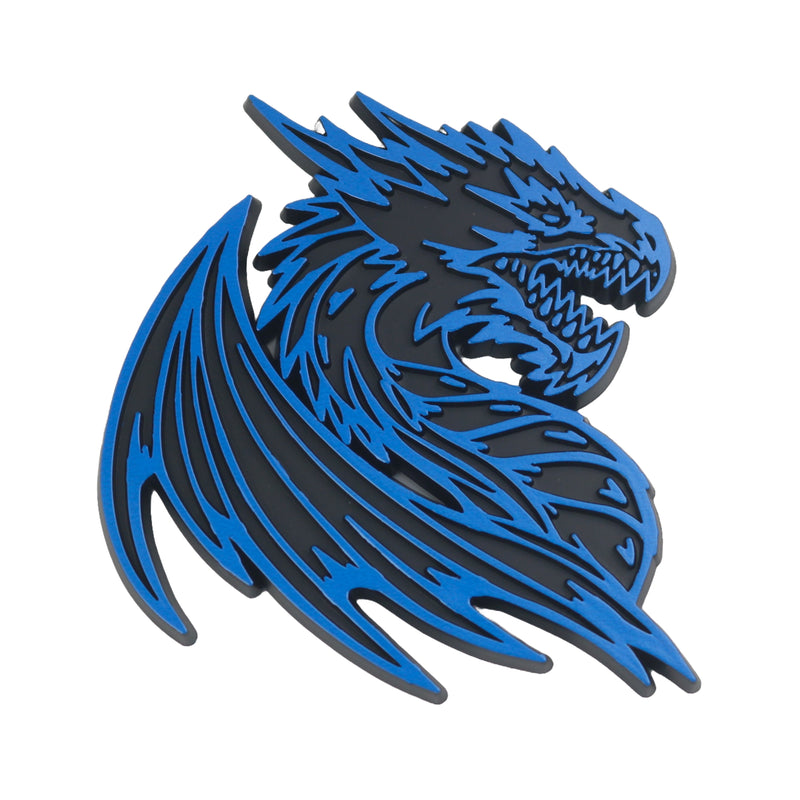 Dragon Emblem - Left and Right - Blue