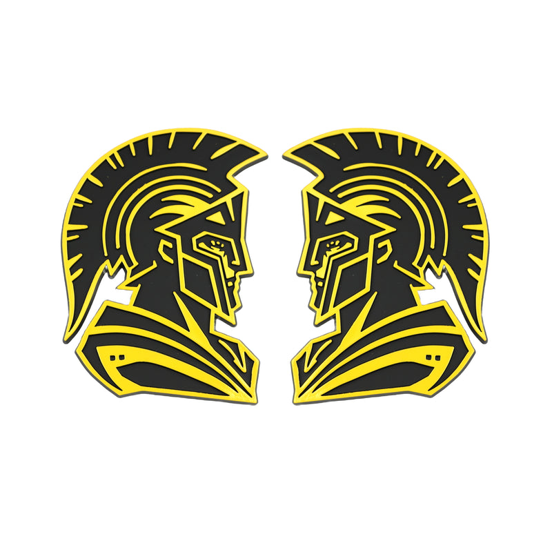 Spartan Emblem - Left and Right - Yellow