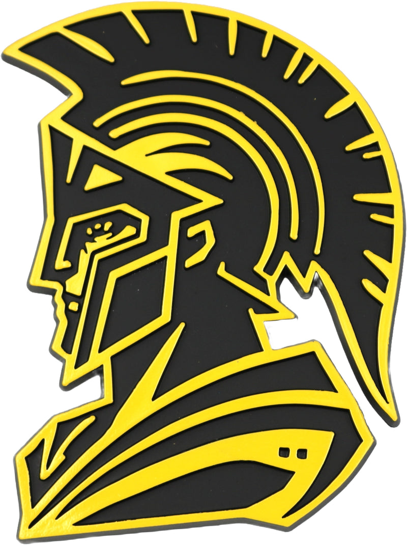 Spartan Emblem - Left and Right - Yellow