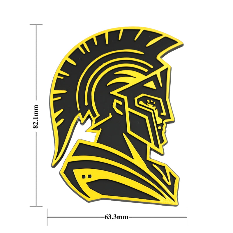 Spartan Emblem - Left and Right - Yellow