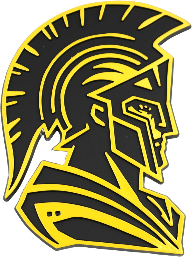 Spartan Emblem - Left and Right - Yellow